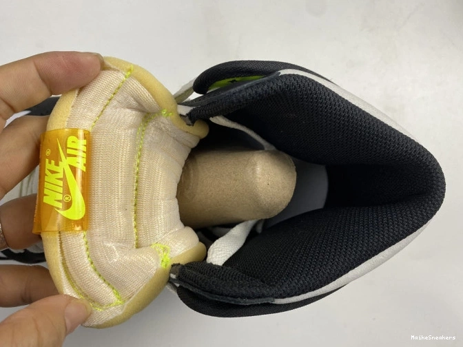 MaikeSneakers JORDAN OG 1 AIR GOLD' HIGH 555088-118 RETRO 'VOLT 0728